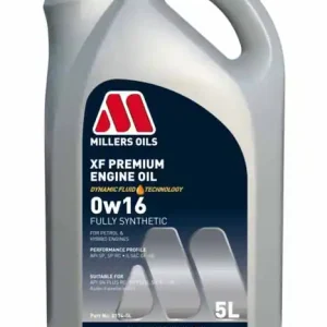 Populární | Millers Oils XF Premium 0w16 5 L plně syntetický olej