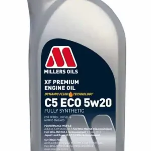 Nízká cena - Millers Oils XF PREMIUM C5 ECO 5w20 1 L plně syntetický olej