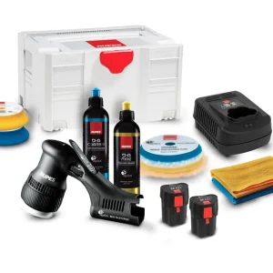 Sada s bateriovou AKU leštičkou Rupes HLR75/LUX Mini Ibrid Polisher Systainer kit - Kvalitní produkt