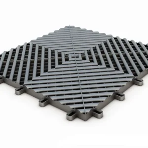 Plastová dlaždice modulární podlahy antracitová Maxton Floor Charcoal V2 | Novinka v sortimentu