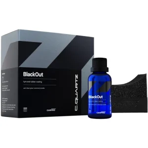 Doprodej zásob - Keramická ochrana pneumatik CarPro CQUARTZ Blackout 100 ml