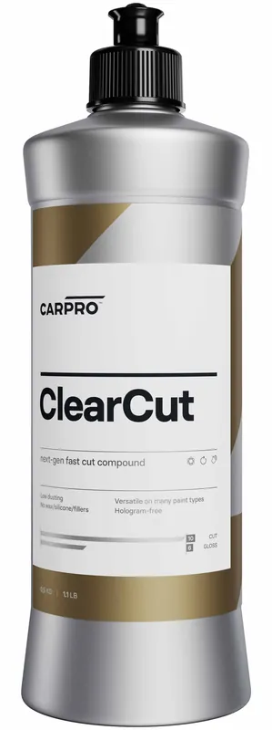 Doprodej zásob - Účinná leštící pasta CarPro ClearCut 500 ml