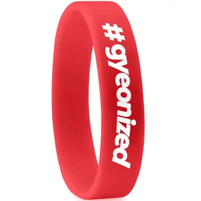 Top cena - Silikonový náramek Gyeon Wristbands Red