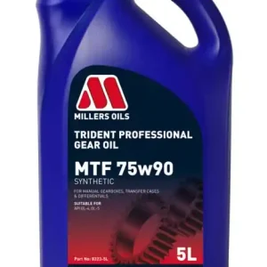 Syntetický převodovoý olej Millers Oils Trident Professional MTF 75w90 (5 L) | Špičková kvalita