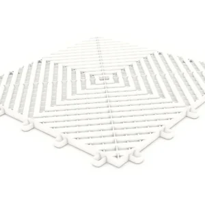 Novinka v nabídce | Plastová dlaždice modulární podlahy bílá Maxton Floor White V2