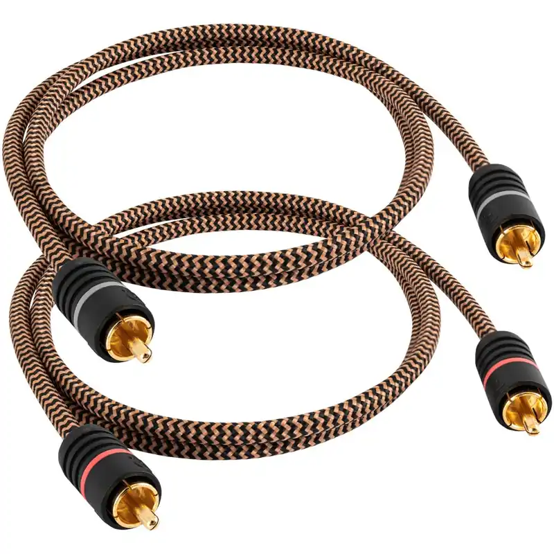 Kvalitní produkt | Signálové kabely v opletu Proson Arctic Series RCA Cable (0.75 m)