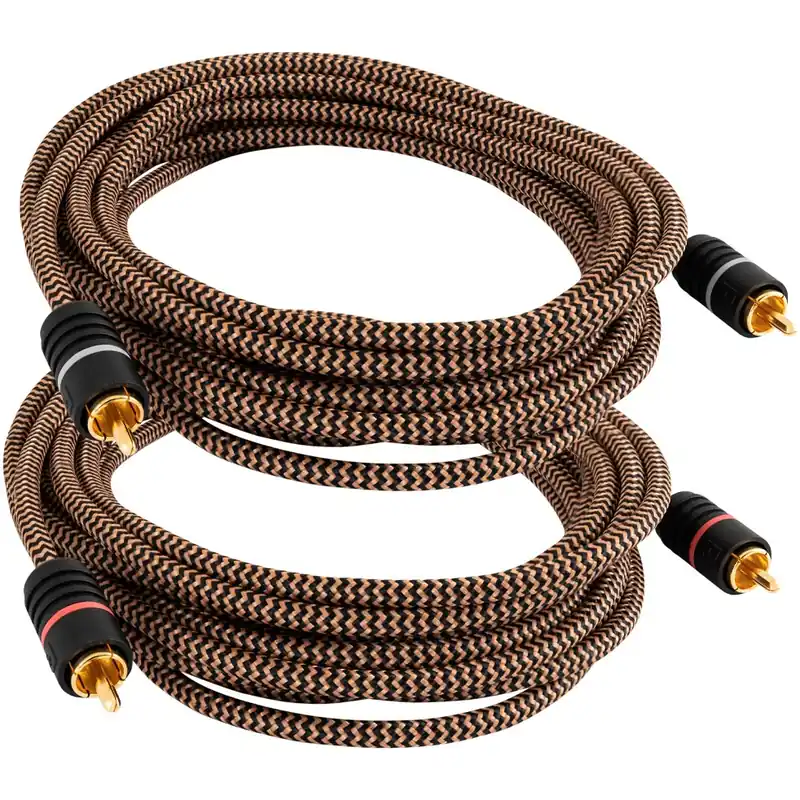 Přímo od výrobce - Signálové kabely v opletu Proson Arctic Series RCA Cable (5.5 m)