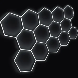 LED hexagonové světlo 6500 K (420 x 238 cm) | Akční nabídka