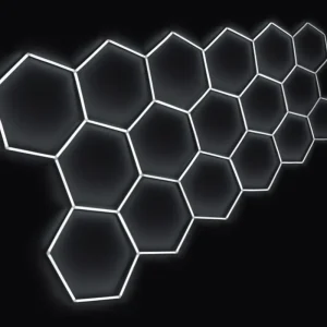 Cenový hit - LED hexagonové světlo 4500 K (504 x 238 cm)