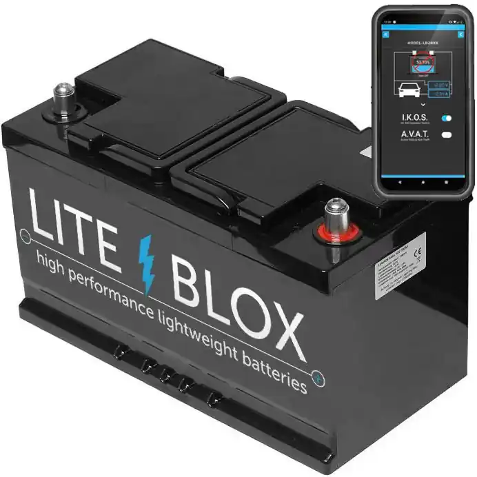 Odlehčená LiFePO4 autobaterie LITE BLOX STR080 | Profesionální kvalita