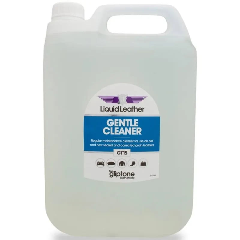 Čistič alcantary Gliptone Liquid Leather GT15 Gentle Cleaner (5 L) - Novinka