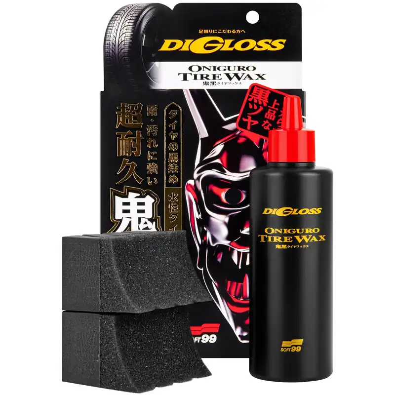 Impregnace pneumatik Soft99 Digloss Black Devil Tire Wax (200 ml) | Rychlé odeslání