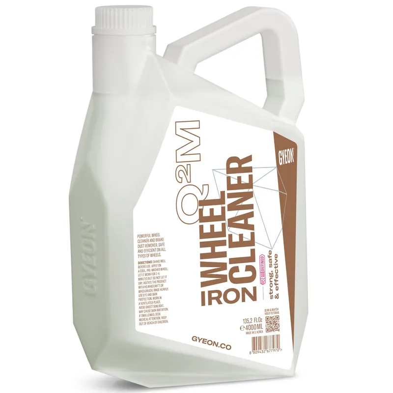 Velmi oblíbený produkt - Čistič kol Gyeon Q2M Iron WheelCleaner REDEFINED (4 L)
