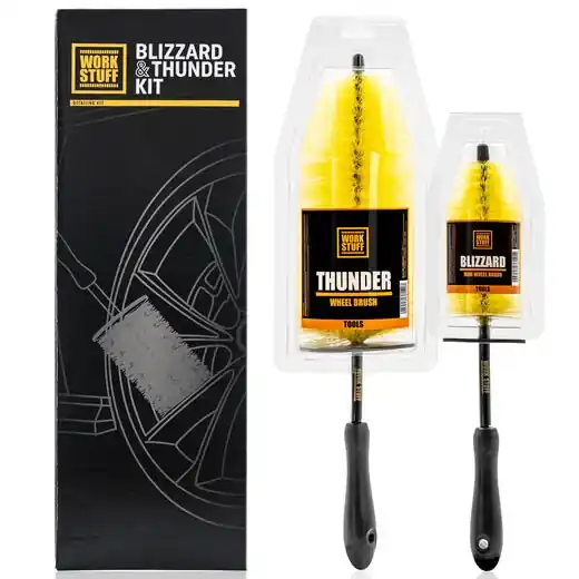 Výborné hodnocení | Kartáče na ALU kola Work Stuff Blizzard & Thunder Wheel Brush KIT
