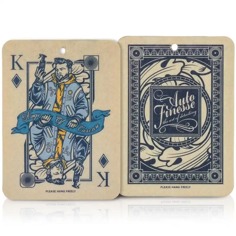 Výprodej | Závěsná vůně Auto Finesse Playing Card Air Freshener KING