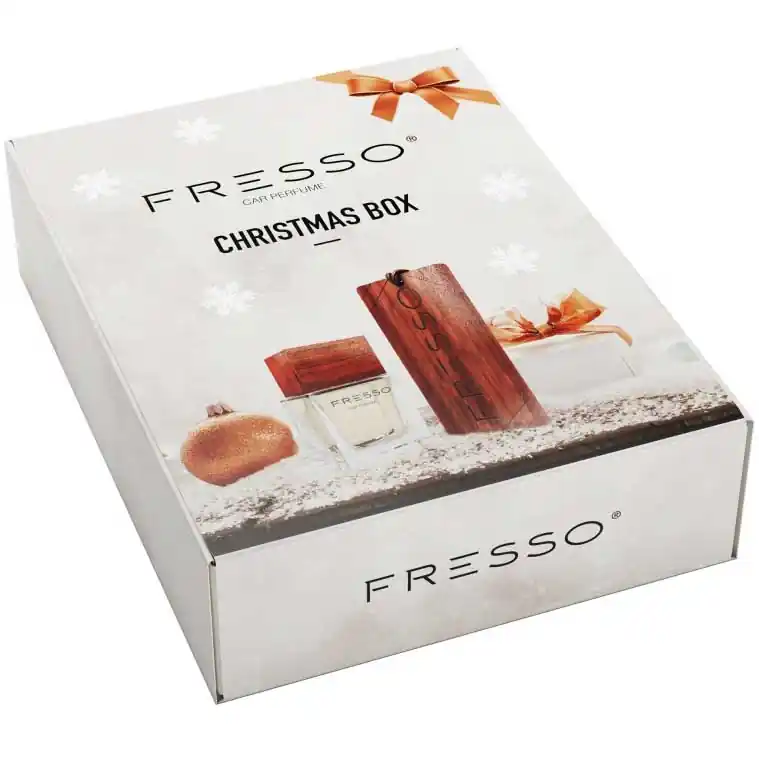 Expresní doručení | Vánoční dárková sada vůní do auta FRESSO Magnetic Style Christmas Box