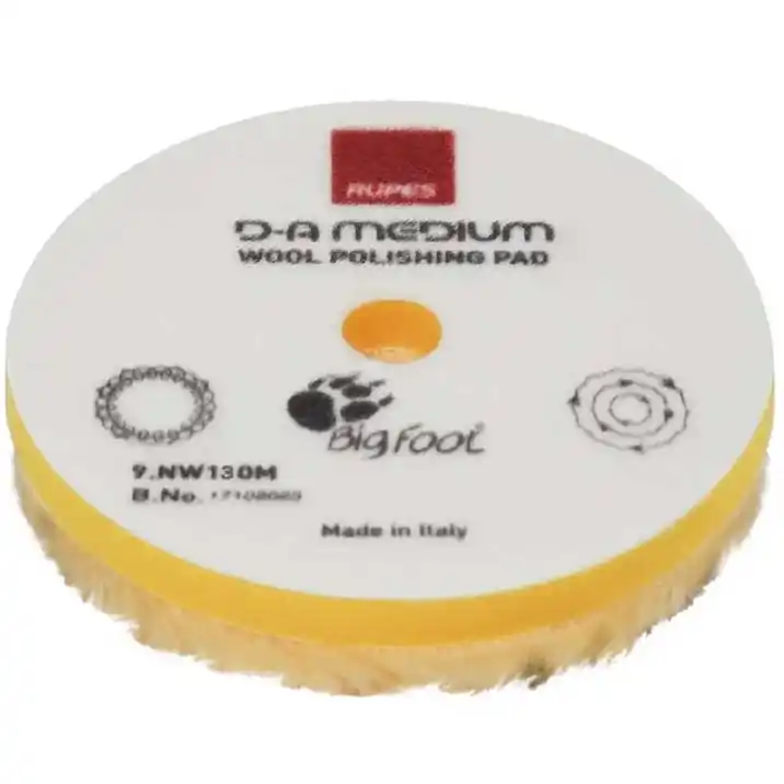 Kvalitní produkt - Vlněný leštící kotouč Rupes D-A Medium Wool Polishing Pad (130 mm)