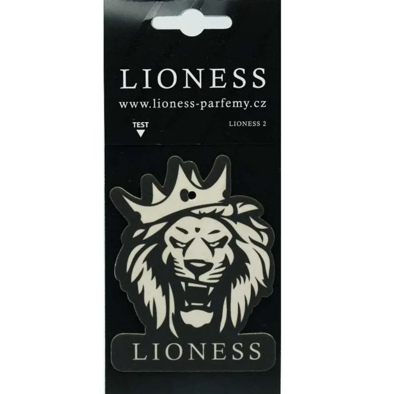 Závěsná vůně do auta Lioness Paper Inspired by Man in Black (2) | Oblíbený u zákazníků