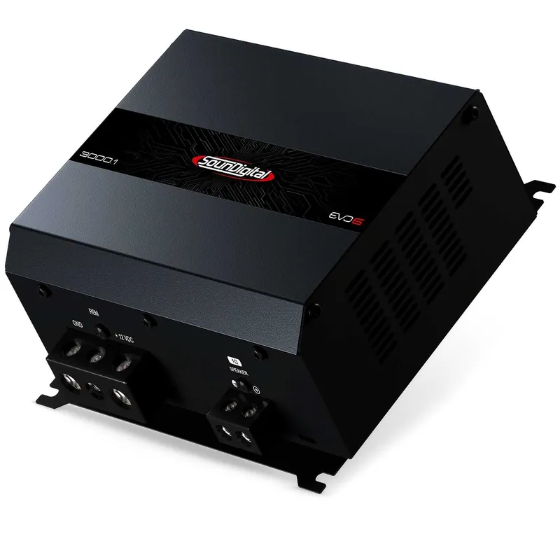 Výborné hodnocení | 1-kanálový zesilovač SounDigital 3000.1 EVO 6 – 2 OHM