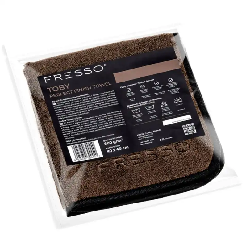Mikrovláknová utěrka FRESSO Toby Perfect Finish Towel (600 GSM) | Výhodný nákup