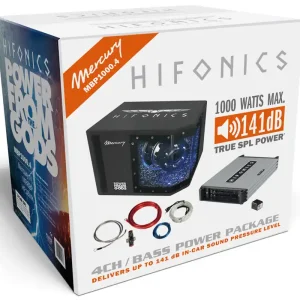 Rychlé dodání | Subwooferová sada Hifonics MBP1000.4