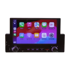 1DIN autorádio s 6,2" LCD/3x USB/Bluetooth/CarPlay/AndroidAuto/Mirrorlink - Ušetřete více