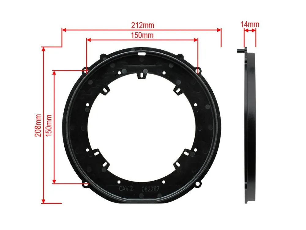 Adaptér repro 165mm Tesla | Velmi oblíbený produkt