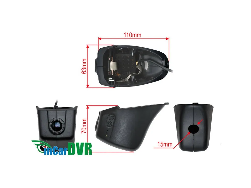 DVR kamera VW CC (14->) - Premium