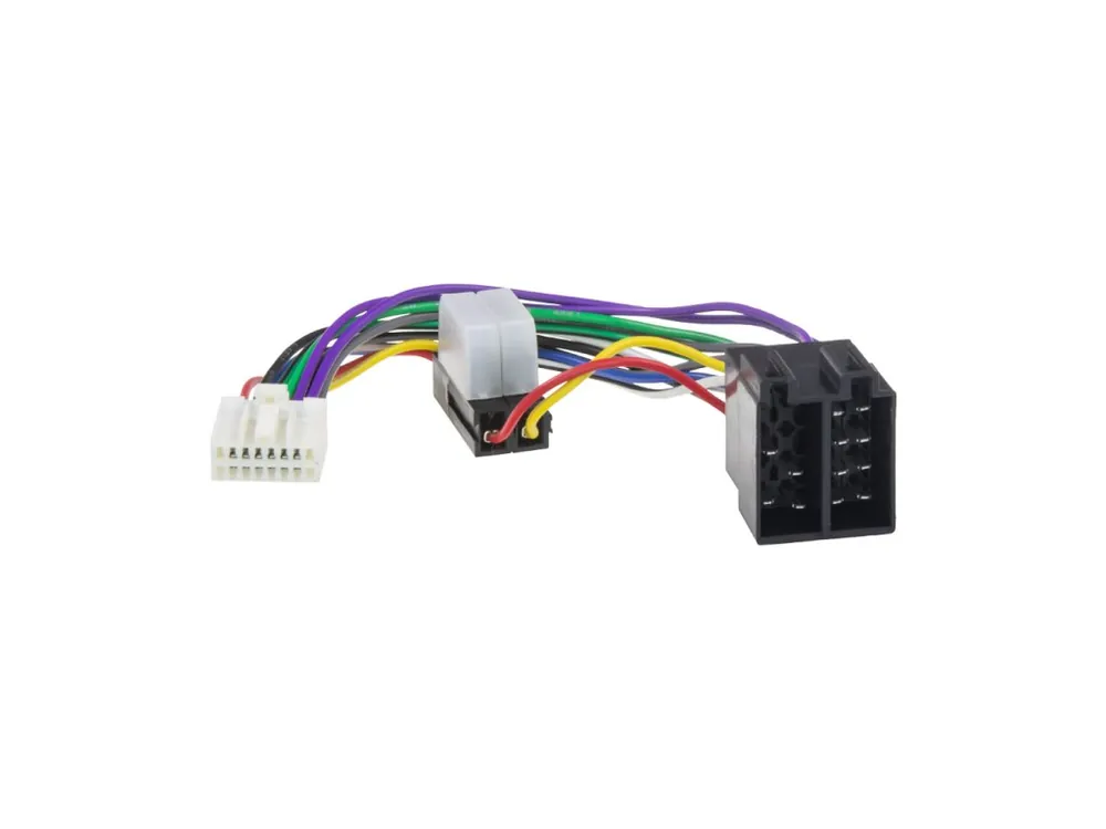 Jen pár kusů - Kabel pro PANASONIC 16-pin / ISO bílý