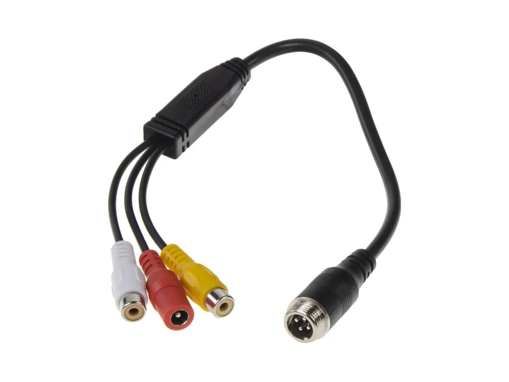 Čerstvá novinka | Kabel video 4pin samec /RCA + DC