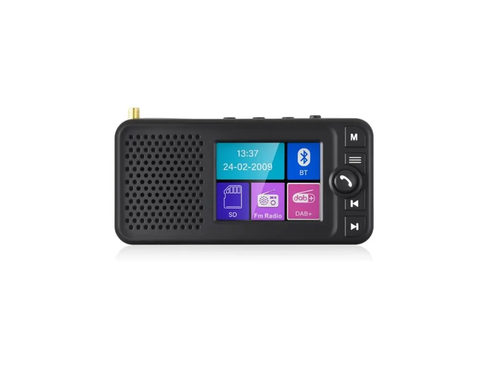 Akce | Multifunkční FM + DAB přijímač / Bluetooth HF + přehrávač / micro SD / FM modulátor / akumulátor