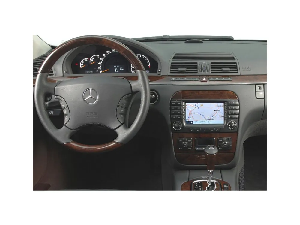 Pouze dnes - Rámeček 2DIN rádia Mercedes S-Class