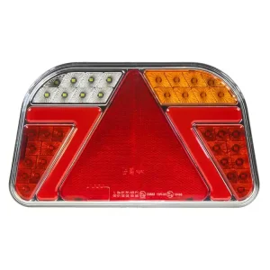 Sdružená LED lampa pravá zadní s trojúhelníkem 12/24V - Prémiová kvalita