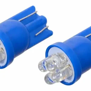 Žárovka 4LED 12V T10 modrá 2ks | Velmi oblíbený produkt