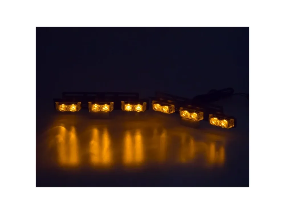 PREDATOR LED do mřížky, 12V, oranžový | Pouze dnes