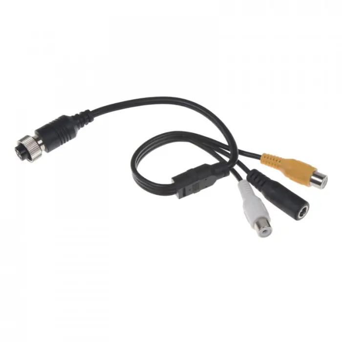 Kabel video 4pin samice / RCA + DC | Omezené množství