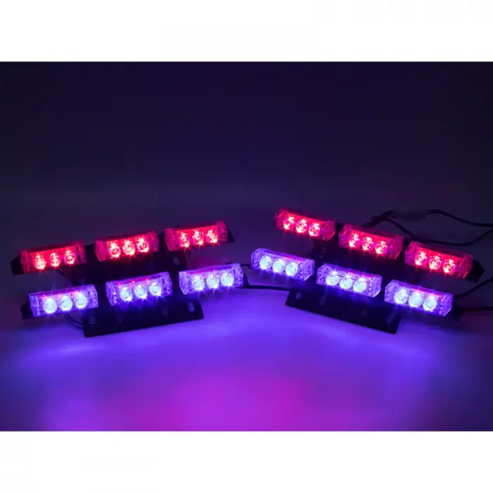 PREDATOR LED do mřížky, 12V, modro-červený - Koupit nyní