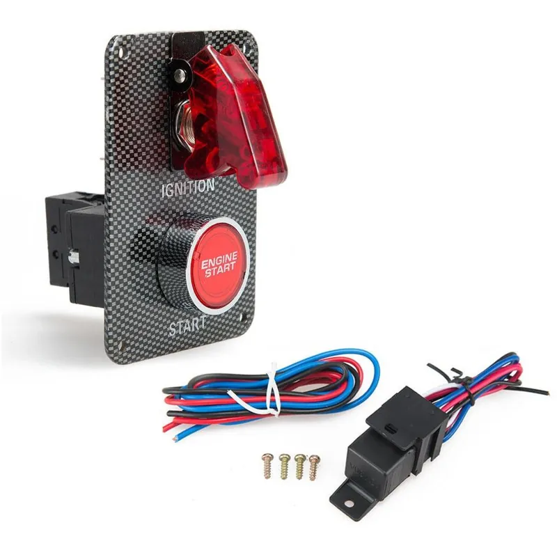 Cenový hit - Panel s 1x spínačem + tlačítko START, 12V