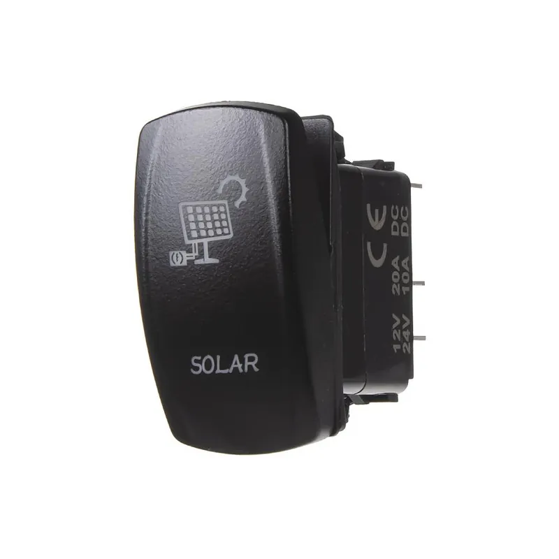 Rocker2 spínač SOLAR 12/24V - Špičková kvalita