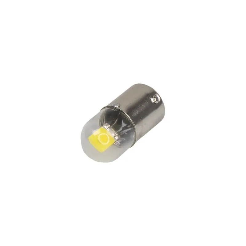 LED BA15S bílá, 12V, 1LED/COB, celosklo - Snadné objednání