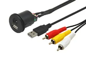 226087 USB / JACK 4pól. prodlužovací kabel univerzální | Skvělá cena