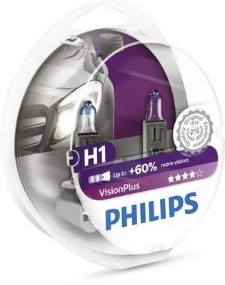 Philips Vision Plus 12258VPS2 H1 P14,5s 12V 55W | Nejprodávanější