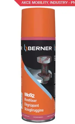 415336 Uvolňovač rzi MoS2 400ml Berner | Velmi populární