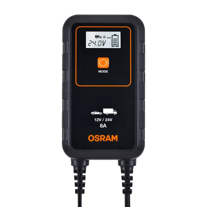 Top cena - OSRAM Autonabíječka 12V/8A & 24V/4A