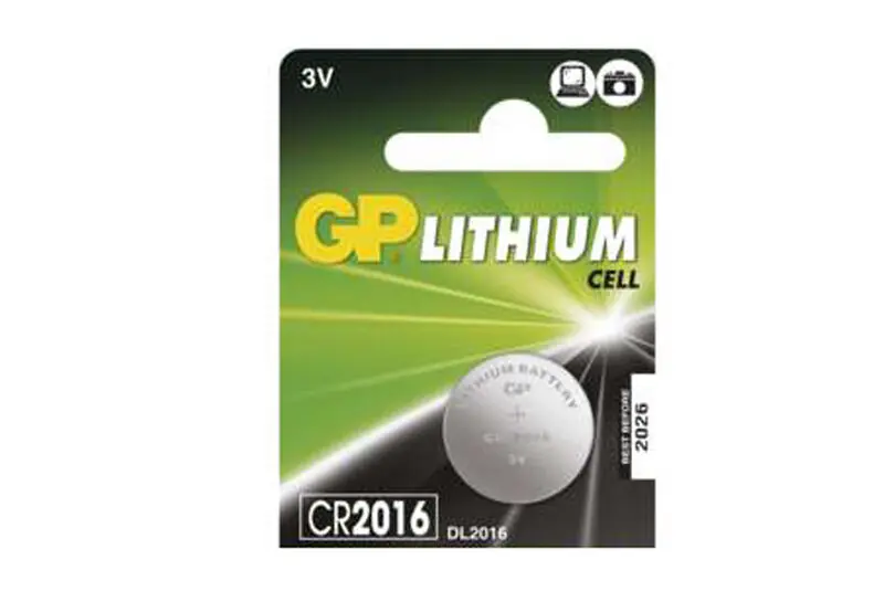 GP CR2016 baterie - lithium 3V | Do vyprodání zásob
