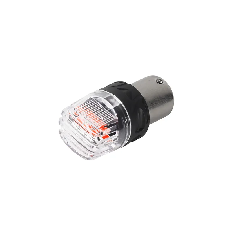 Sleva - LED BA15S červená, 12V, 16LED 2835SMD
