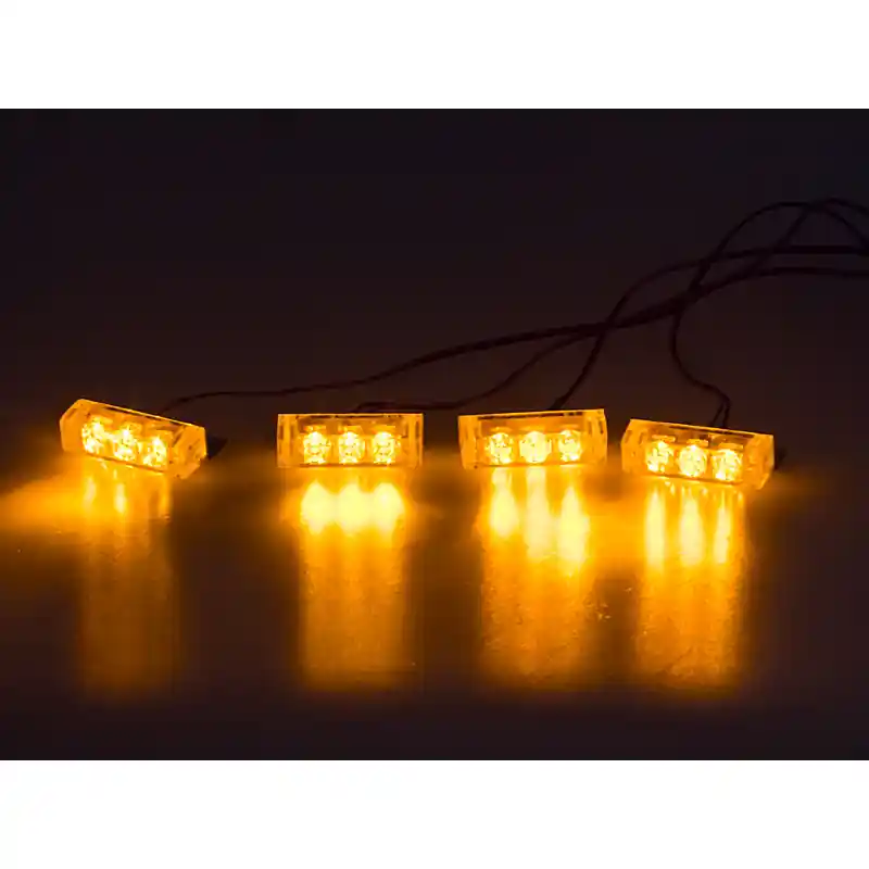 Koupit online - PREDATOR LED do mřížky, 12V, oranžový