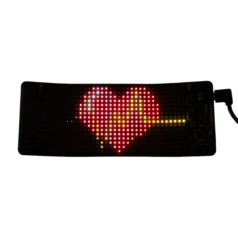 LED matrix panel "Devil Eyes", 7 x 18cm - K dispozici
