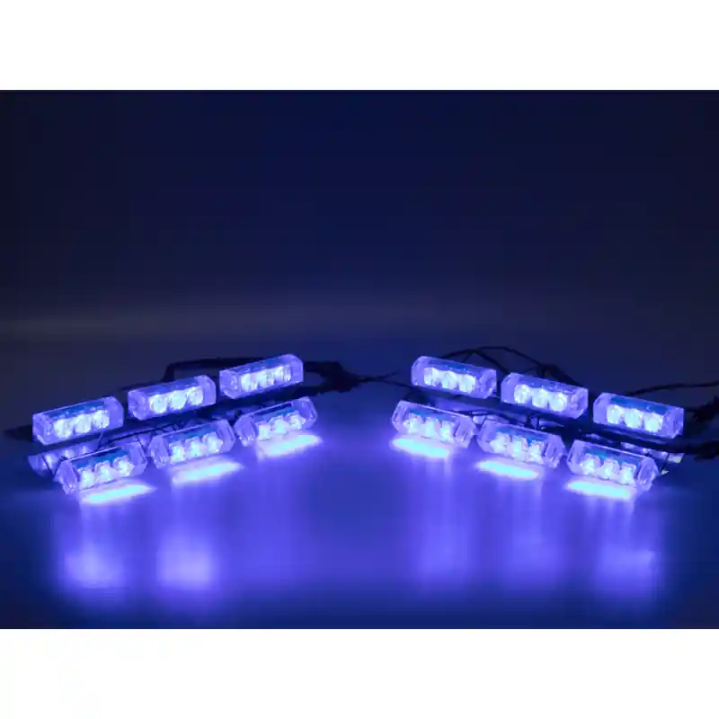PREDATOR LED do mřížky, 12V, modrý | Omezené množství