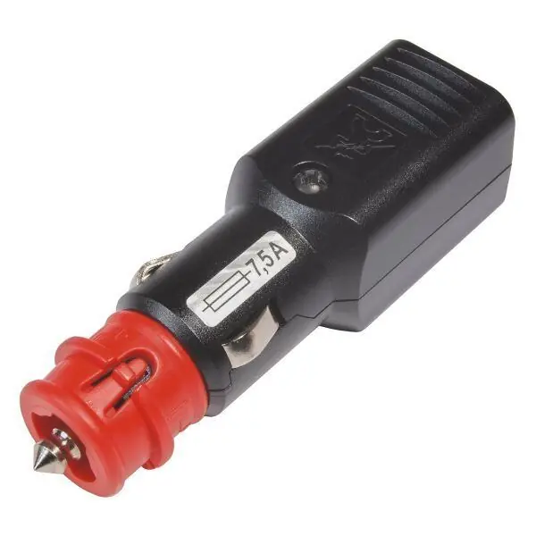 Univerzální zapalovačová zástrčka 12V / 24V s pojistkou | Doporučujeme